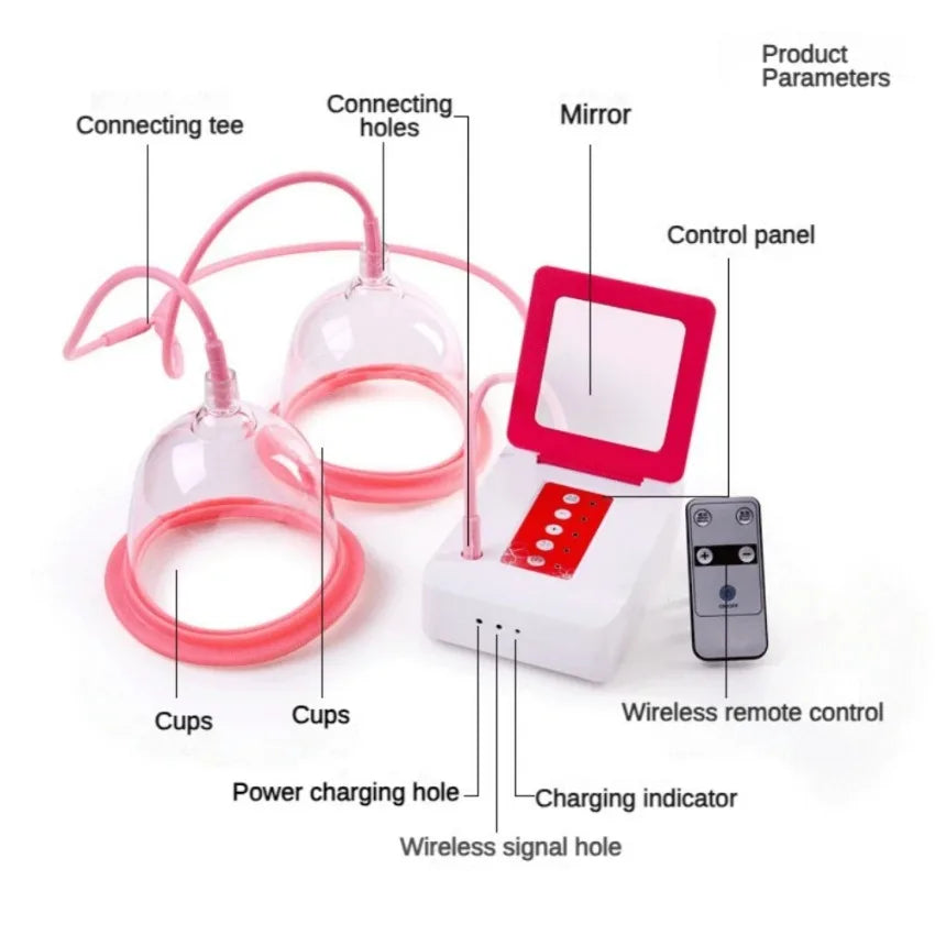 Electric Chest Massage Device Enlargement Vacuum Pump