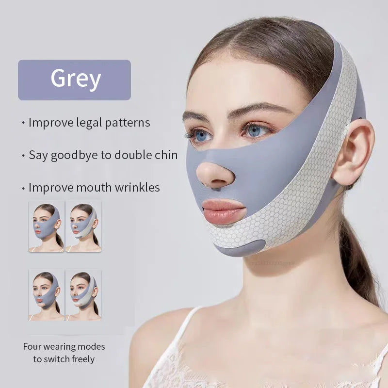 Face-Lift With Sleep Face V Shaper Facial Slimming Bandage Relaxation