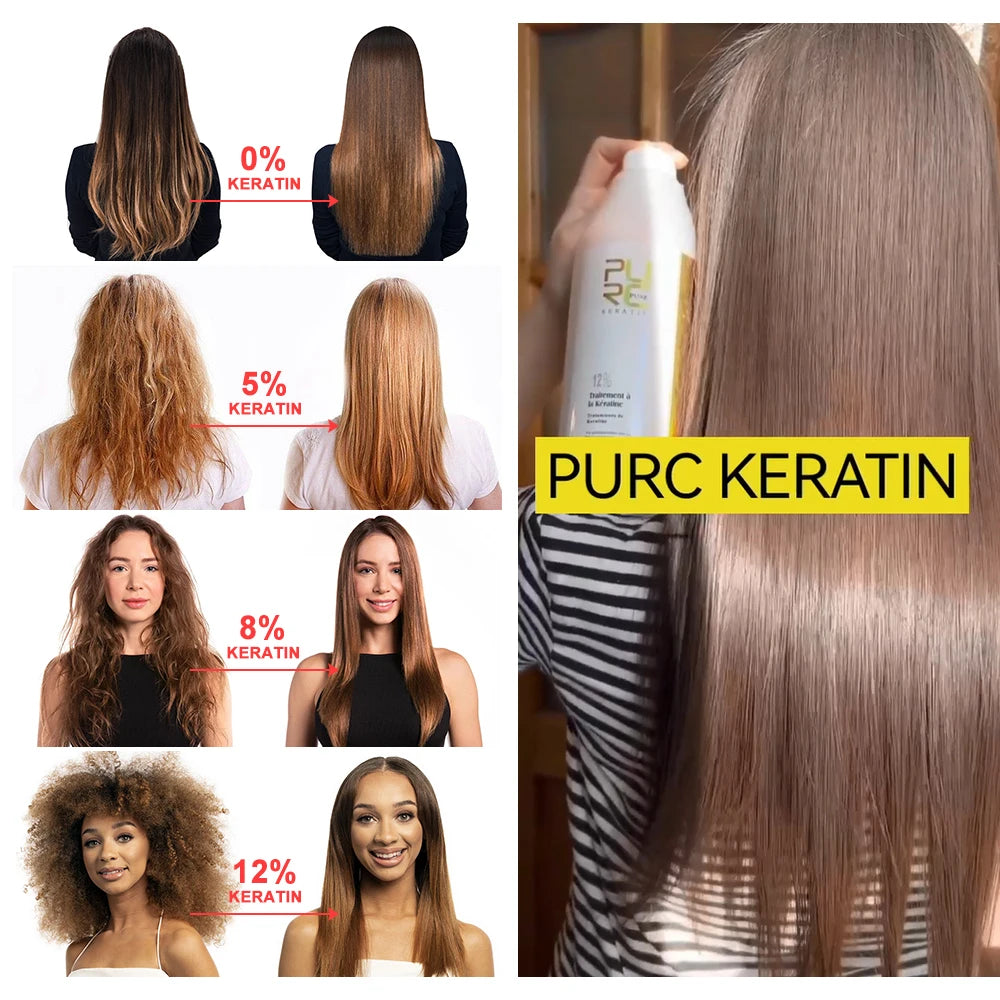 Brazilian Keratin Curly Hair Care Products Salon Professional 1000ml