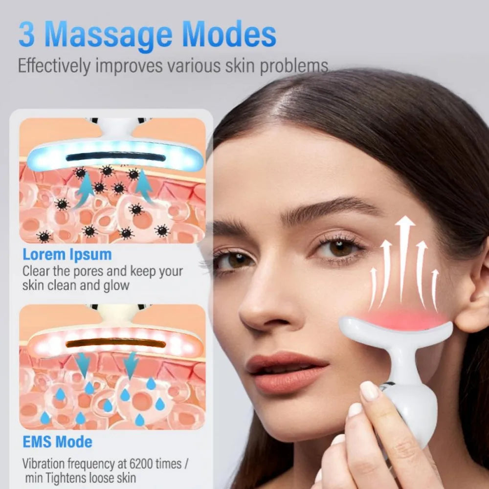 Face Neck Massage Device Facial Firming Lifting Machine