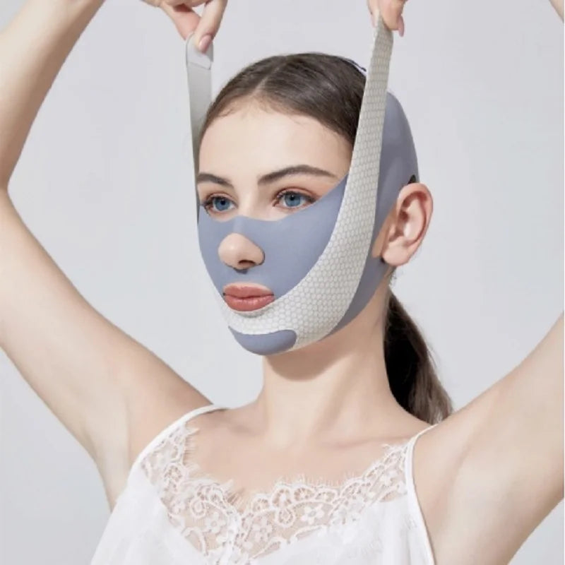 Face-Lift With Sleep Face V Shaper Facial Slimming Bandage Relaxation